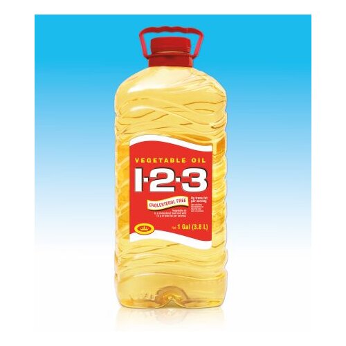 1 2 3 Vegetable Oil